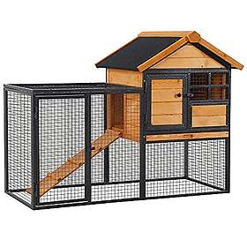 PawHut Kaninchenstall 122x63x92cm DED51-1753981