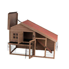 Trixie Natura Utomhusbur Med Löp, 2 Nivåer TX-62335