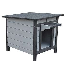 BUNNY Rabbit/Guinea Pig/Cat Wooden Hide House Run Hide 50x42x43cm VE-SHELT-HIDE