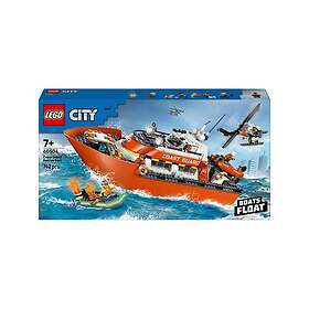 LEGO City 60504 Kustbevakningens räddningsfartyg och helikopter