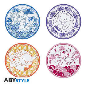 ABYstyle POKEMON Tallrik Ø21cm 4-pack