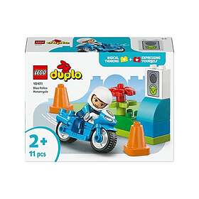 LEGO DUPLO 10471 Blå polismotorcykel