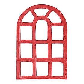 Fönster till Nissedörr Rött