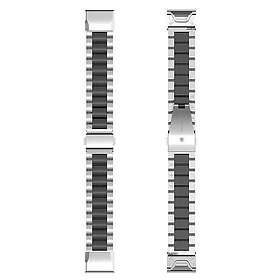 CaseOnline Ruostumaton teräs Kellon ranneke for Garmin Fenix 8 47mm