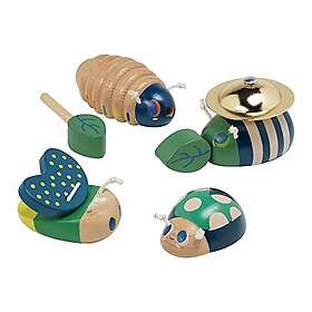 Manhattan Toy Folklore Bug Quartet Ensemble De Jouets Musicaux En Bois 4-Delat P