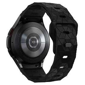 Skalo Hexagon Silikonihihna Samsung Watch 6 Classic 43mm/47mm -kellolle