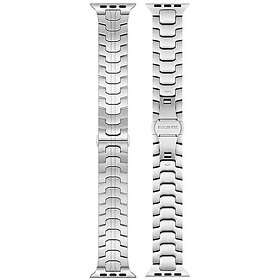 CaseOnline Iron Man Rostfritt Stål Klockarmband för Watch SE 2022 40mm