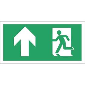 D-S Nødudgang pil op