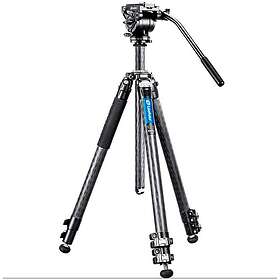 Leofoto LV-323C+BV-10 Kolfiberstativ Kit