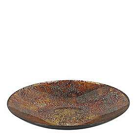 Nybro Crystal Lizzy Fat Svart Serveringsfat 39 cm