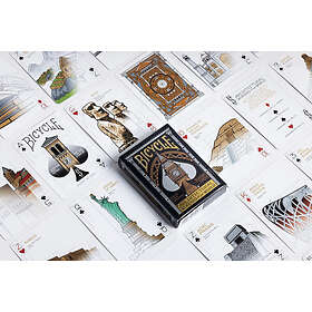 Bicycle Cartes à Jouer Architectural Wonders of the World