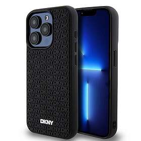 DKNY Coque 3D Rubber Repeat Pattern pour iPhone 15 Pro Max