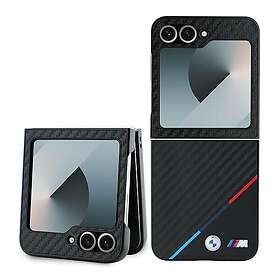 BMW Coque Carbon Tricolor avec MagSafe pour Samsung Galaxy Z Flip 6