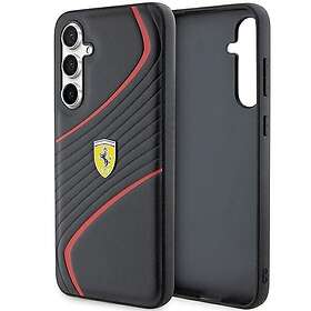 Ferrari Fodral Twist Metall Logotyp för Samsung Galaxy S23 FE