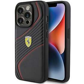Ferrari Hard Case with Metal Logo for iPhone 15 Pro