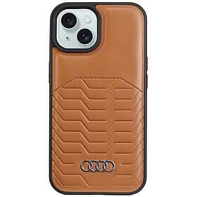 Audi Syntetiskt Läderfodral med MagSafe för iPhone 15 Plus / 14 Plus
