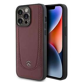Mercedes Benz Cuir pour iPhone 15 Pro