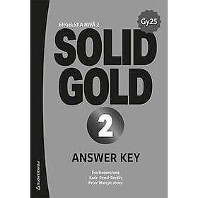 Solid Gold 2 Answer Key