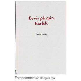 Bevis på min kärlek (häftad)