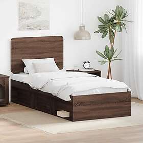 vidaXL Bed Frame 3412557 75x190cm
