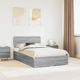 vidaXL Bed Frame 3412387 135x190cm