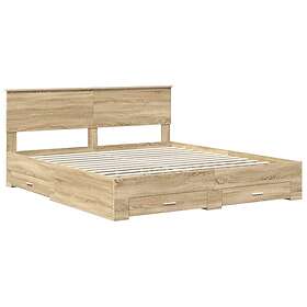 vidaXL Bed Frame 3408224 200x200cm