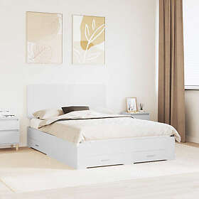 vidaXL Sängram 3412783 140x190cm