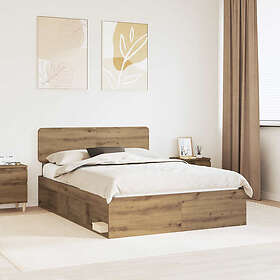 vidaXL Bed Frame 3412086 140x190cm