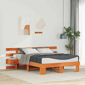 vidaXL Bed Frame 3385699 135x190cm