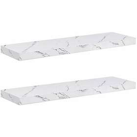 vidaXL 2 pcs Shelf 80 x 23,5 x 4 cm 42019972