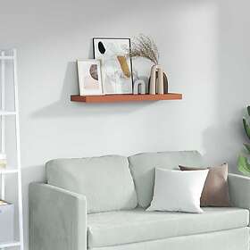 vidaXL 42019932 Vegghylle Veggmontert Rød 90 x 23.5 x 4 cm Konstruert tre