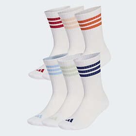 Adidas 3-Stripes Crew Socks 6-pack (Unisex)