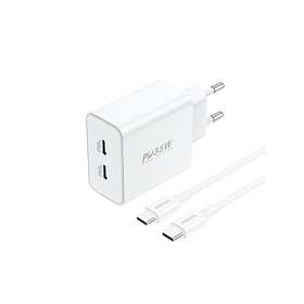 Foneng GAN35 C - Light EU50 GaN Laddare Dubbla USB-C 35W