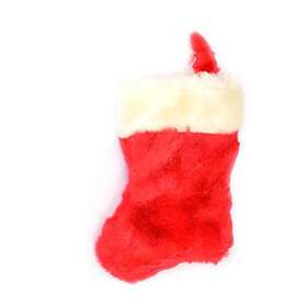 SHATCHI Deluxe Velvet Santa Christmas Stocking
