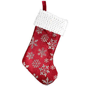 Theme Christmas Red Velvet Stocking