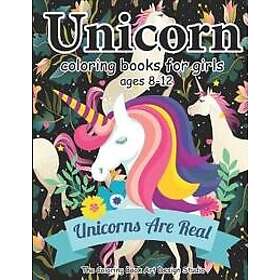 Enhjørning Fargeleggingsbøker for Jenter i Alderen 8-12