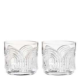 Viski Deco Beau Lowball Glass 33cl 2-pack