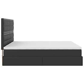 vidaXL Ottoman Sängram 3313659 200x200cm