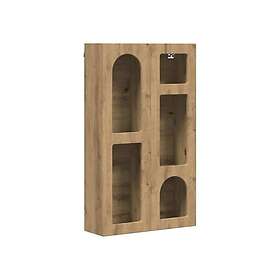 vidaXL Väggskåp Brun 59x20x100 cm Trä 891373