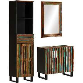 vidaXL Baderomsmøbler 3 Deler 3217105