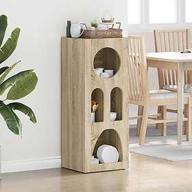 vidaXL Sideboard Sonoma-ek 40 x 35 x 100,5 cm Engineered Wood 891296