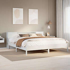 vidaXL Sängram 3322820 200x200cm