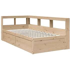 vidaXL Sängram 3324466 100x200cm