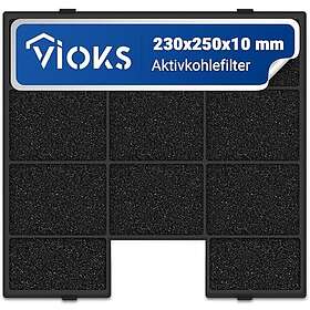 VIOKS 220 x 240 mm Aktivt kolfilter