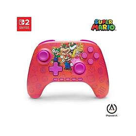 PowerA Advantage Trådløs controller - Mario and Friends (Nintendo Switch 2)