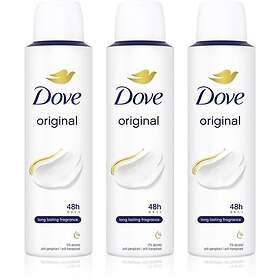 Dove Original Antiperspirant Spray 3x150 ml