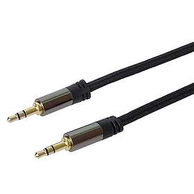 PremiumCord 3.5mm till 3.5mm Kabel 1.5m KJQMM015T