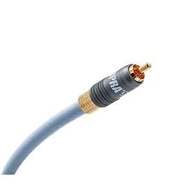 Supra Koaxial S/PDIF RCA Ljudkabel 0.5m 1001900255