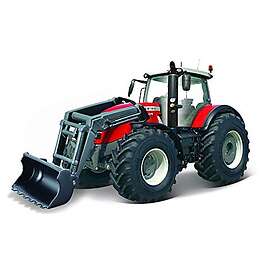Bburago Massey Fergusson 8740S Tractor With Front Loader B18-31633