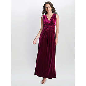 Gina Bacconi Patricia Sleeveless Velvet Maxi Dress